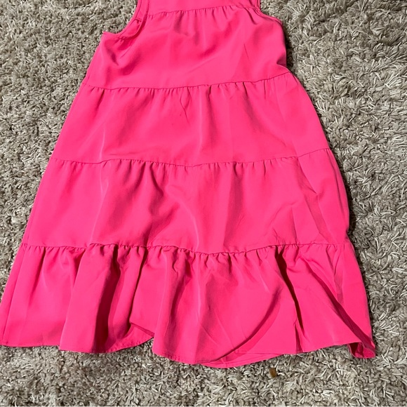 NWT Mud Pie Pink Bow Neck Dress. Size Small - Picture 9 of 11